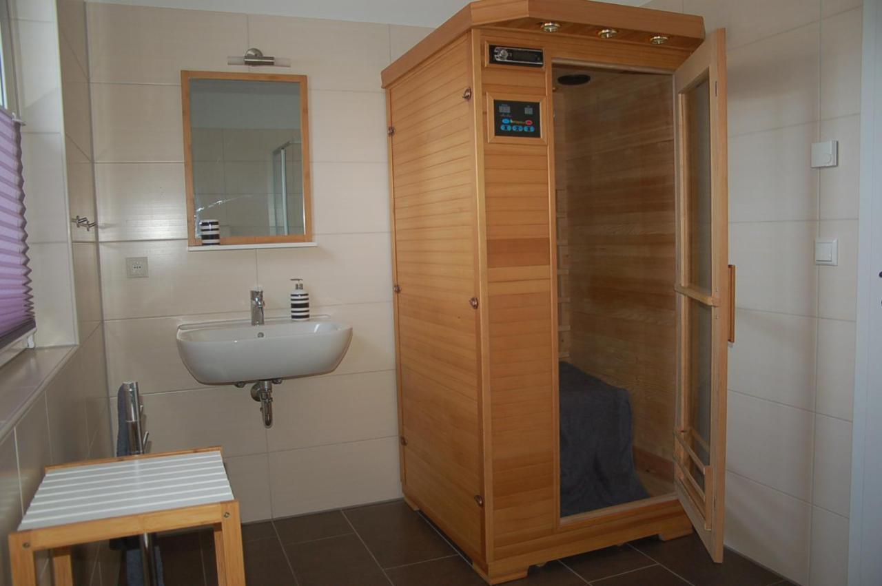 Behagliches Ferienhaus Zaunkoenig -Mit Kamin Und Sauna Tanne Extérieur photo