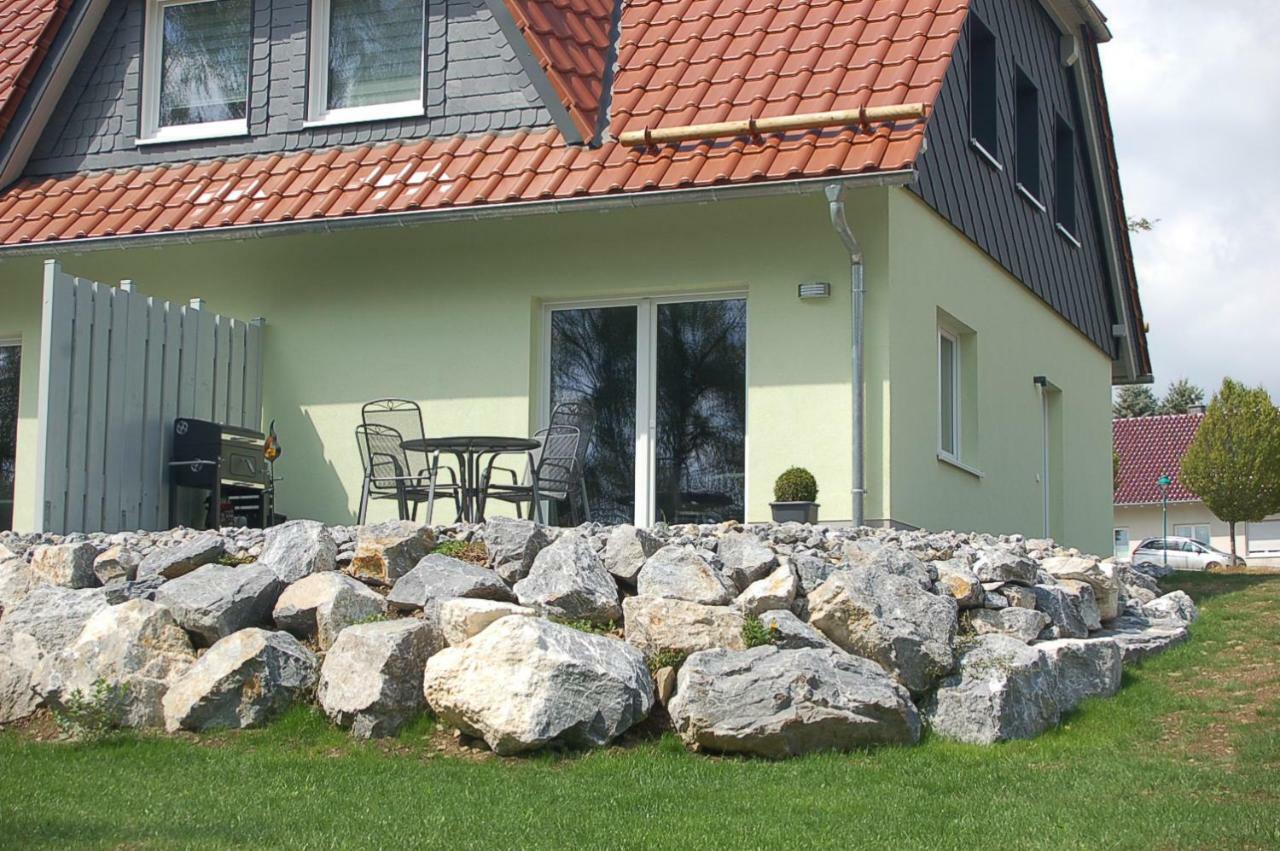 Behagliches Ferienhaus Zaunkoenig -Mit Kamin Und Sauna Tanne Extérieur photo